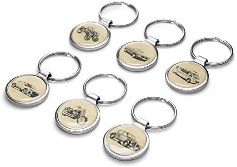 Подарок за прстен на ланецот Кисенберг клуч за фан на Nissan Figaro A-5311