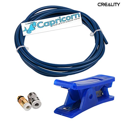 Creality Capricorn XS серија со ниско триење Ptfe Bowden Tubing 2 метри за 3D печатач1.75mm филамент со комплет за надградба на