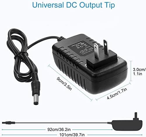 Бестч AC/DC Адаптер Компатибилен СО NATPC M009S M00099 97fc AllWinner A10 ТАБЛЕТ КОМПЈУТЕР JMS - 0502000 Напојување Кабел Полнач PSU