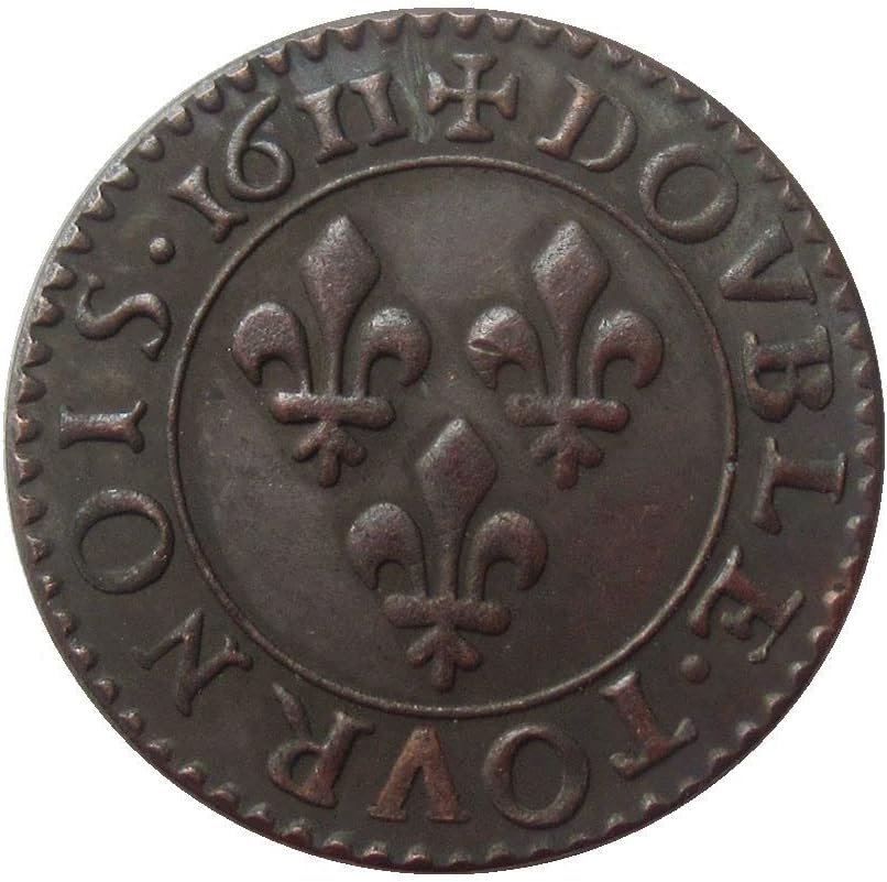 1611 Француски Странски Копија Бакар Комеморативна Монета