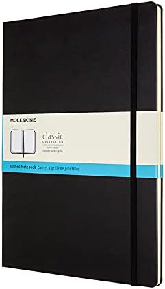 Димензии на Молескин А4 21 x 29,7 см лаптоп Класичен тетратка, тетратка со тврдо покритие и еластично затворање, црна боја, 192 страници