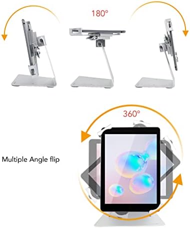 DDSHOW Десктоп Анти-Кражба Безбедност Киоск Држач Куќиште За Повеќето 8 до 10.1 Инчен,&засилувач; за 10.2,10.5,10.9,11 iPad Со Заклучување