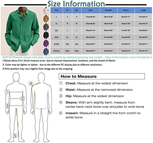 Имоср Копче Надолу Кошула Мажи Обични Памучни Ленени Еднобојни Кошули Со Долги Ракави Лабави Секојдневни Кошули Со Копчиња