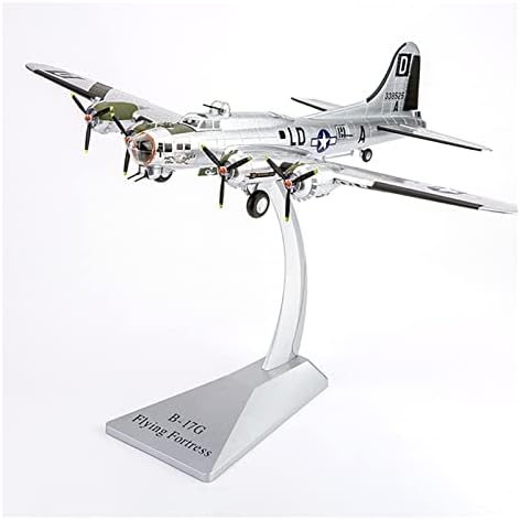 Модели на авиони 1/72 Поставете за Б-17G тврдината бомбаш Воздухопловни сили Б17 борбени минијатурни авиони модел Колекционерски статички подарок