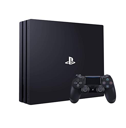 Sony Playstation 4 Pro 4K HDR Игри Конзола Со DualShock 4 Безжичен Контролер, 2tb Цврста Состојба Диск, Џет Црна [Видео Игра]