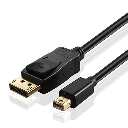 TNP Mini DisplayPort To Adapter за кабел за прикажување - Поддршка UHD Ultra HD 4KX2K Full HD 1080P Резолуција машки MDP до