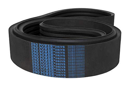 D&D PowerDrive A180/13 Bandated Belt, 1/2 x 182 OC, 13 ленти, гума