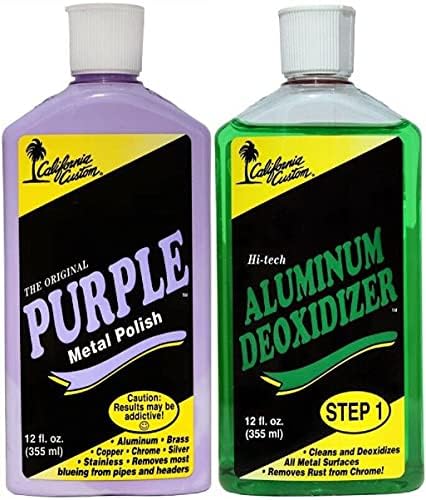 Калифорнија Сопствени Производи Виолетова Метал Полски/деоксидизатор Комбо