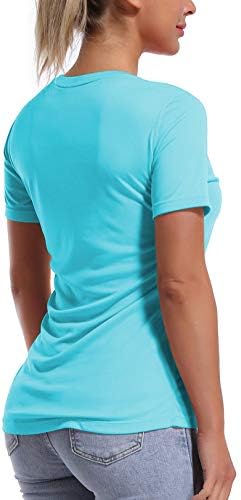 Bubbllelime 4 Стилови женски UPF 50+ маичка за заштита на сонцето за заштита на сонцето Атлетски врвови Брзо сув спортови на отворено