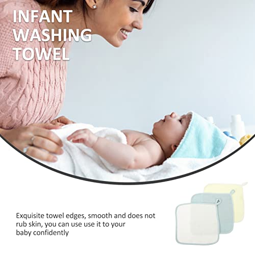Doitool 3 парчиња бебе муслински крпи, бебешки мијалници за бебички момчиња, органски меки апсорбирани новороденчиња најважни сили за бебиња