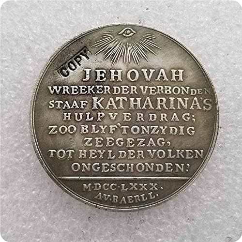 Тип4: Русија копија од монети -реплика медал комеморативни монети за подарок за копирање за него