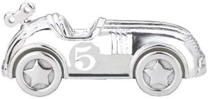 Reed & Barton Race Car Silverplate Bank, 2,25 lb, металик