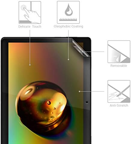 KWMobile 2x заштитници на екранот компатибилен со Lenovo Tab M10 - Филмови за приказ на таблети со таблети на екранот