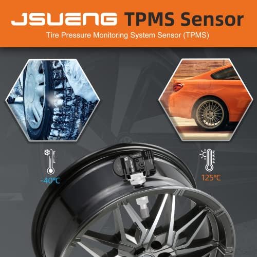 Замена на сензорот Jsueng TPMS за Chrysler Dodge Jeep, сензори за следење на притисокот во гумите 315MHz Заменува56029526AA 56053030AC