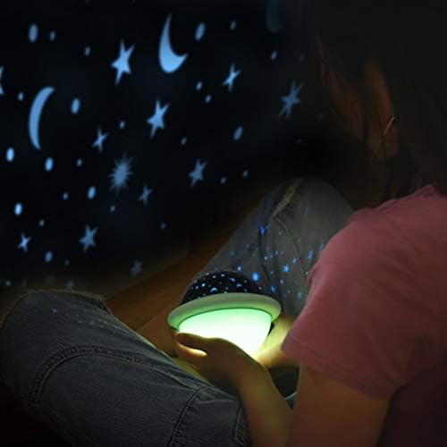 Ѕвезда Проектор Ноќно Светло 360° Ротирачко Ѕвездено Небо Проекција Светлина За Деца Бебе Деца Спална Соба Роденденски Подарок