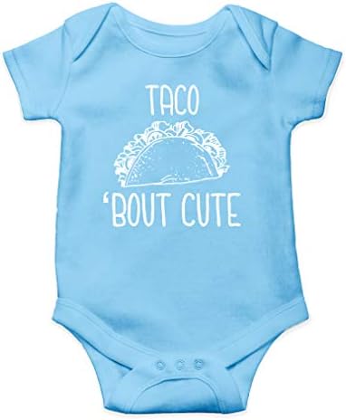 Аут мода Тако, симпатична - смешна шпанска храна за храна - просечно момче Начо - Симпатично едно парче новороденче за бебиња за