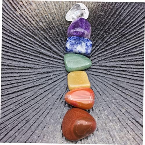 Исцелите 1 сет камења медитациски камења кристални јога честички