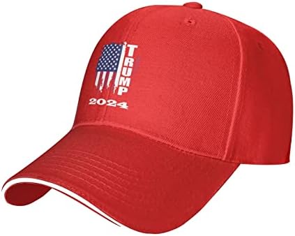 GHBC Трамп 2024 возрасни бејзбол капа жена Casqquette прилагодлива капа за шминка за мажи