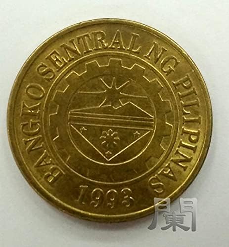 Филипинска монета современа монета 25 поени бакарни монети азиска земја Југоисточна Азија 25