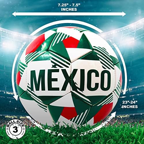 Икона Спортски Официјален Лиценциран Светски Клупски Тимови Регулатива Помлада Големина 3 Фудбалска Топка | Репрезентација На Мексико, Четка