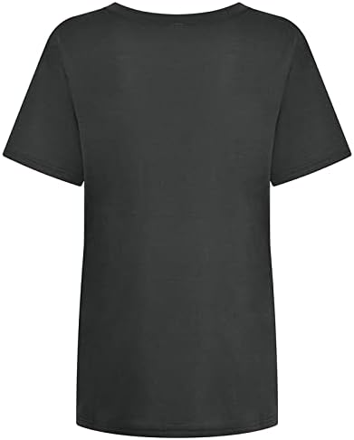 Основи маичка со кошула жени жени кратки ракави екипаж цветна буква печатена маица врвни кошули со долги ракави за ракави за