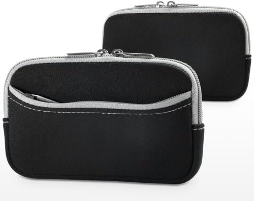 Case Boxwave Case for Vivo Y20 - мекото количество со џеб, мека торбичка Неопрена покриена ракав Зипер џеб за vivo y20, vivo y20,