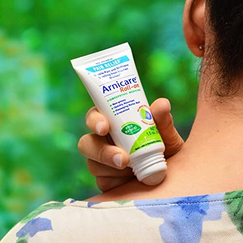 Boiron Arnicare Roll-On за олеснување на болката во зглобовите, болка во мускулите, болка во мускулите и оток од модринки или повреди-не-мрсни