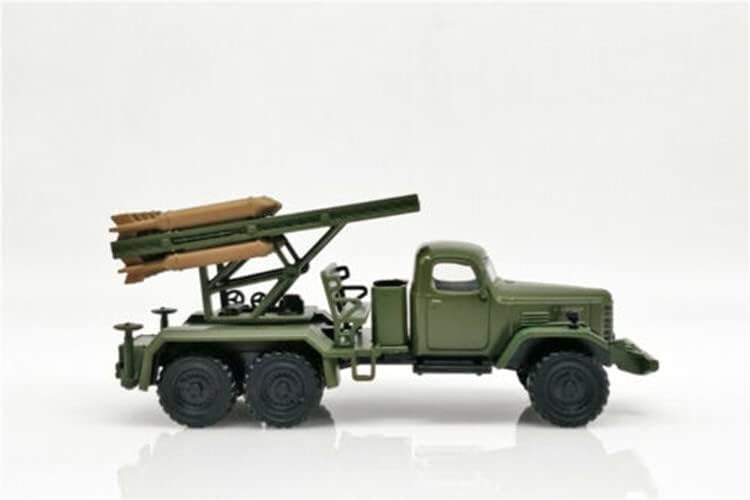 1:64 Скала Подвижен камион Type74 Rocket Minelayer Model Diecast Model Car Car Car Car Car Model