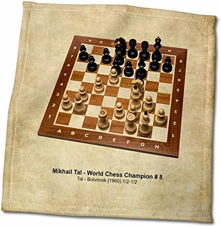 Светски шампион во шахов на 3Drose број осум тал - крпи