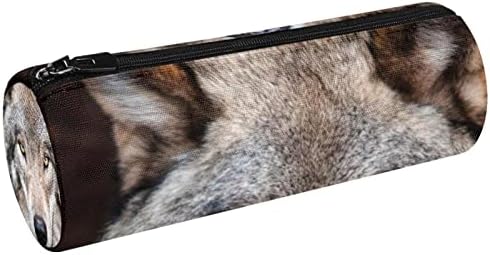 Животински волк молив случај Студентска канцелариска торбичка патент Пенка торба за козметика торба за училишни студенти канцеларии