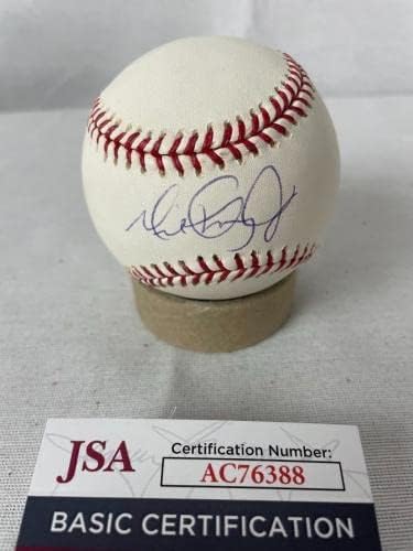 Мајк Костанцо потпиша автограмиран OMLB Baseball JSA AC76388 - Автограмирани бејзбол