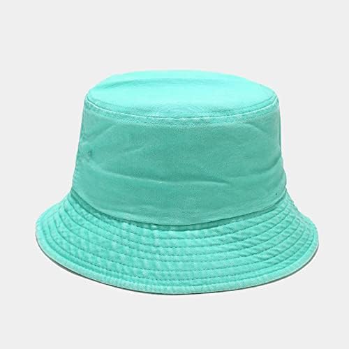 Унисекс измиена памучна капа лесна гроздобер на отворено лето -капа на плажа секојдневна облека за глава