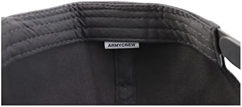 ArmyCrew преголема 2XL структурирана капаче за Snapback Flatbill за големи глави