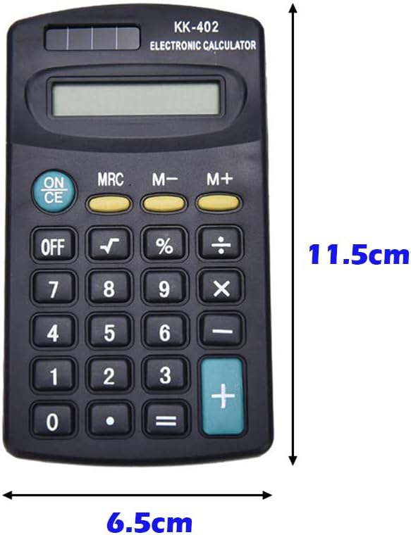 Калкулатор за џеб во канцелариски И Домашен Стил, 8-Цифрен Лцд-Дисплеј, Погоден За Биро и во Движење употреба