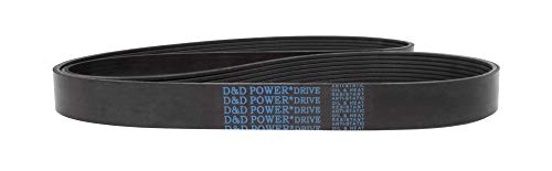 D&засилувач; D PowerDrive 700K7 Поли V Појас, 70.75 Должина, 1.01 Ширина