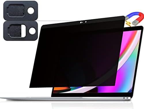 Екран за приватност MacBook Pro 13 инчи/MacBook Air 13 in, Магнетски отстранлив анти -сино светло за осветлување на филтерот за приватност