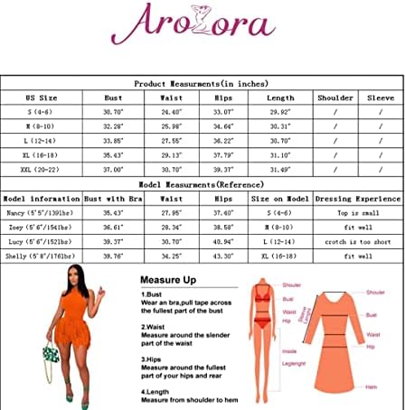 Аро Лора женски обични 2 парчиња облеки без ракави на врвот на резервоарот и сет шорцеви за реси