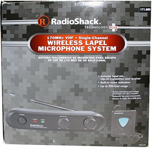 Систем за микрофон на безжичен лаптоп RadioShack 32-1257