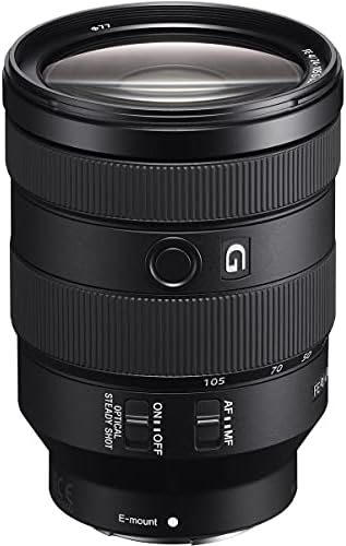 Sony FE 24-105mm f/4 G Oss Леќа За Sony E, Пакет Со Прооптички 77mm Филтер Комплет, Мека Леќа Случај, Леќа За Чистење, Комплет