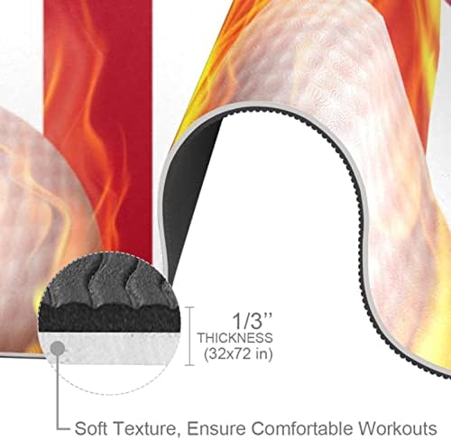 Јога Мат, Јога Душеци За Домашно Вежбање, Тренингот Мат, Вежба Душеци, Пилатес Мат, Голф Американско Знаме