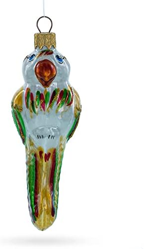 Разнобојни украси од папагал стакло