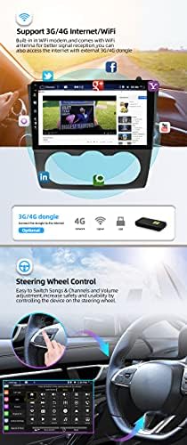 BXLYER Android 12 IPS Двојно Din Автомобил Стерео Одговара Nissan Teana Altima-Безжичен Carplay/Android Auto/DSP-4G+64G-MIC + LED Камера-9