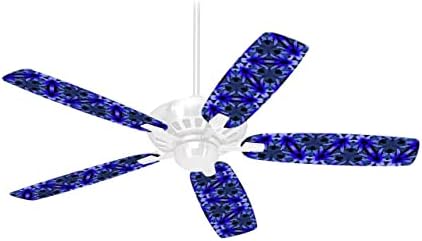 Daisy Blue - комплетот за кожа на вентилаторот на таванот одговара на повеќето фанови од 42 инчи