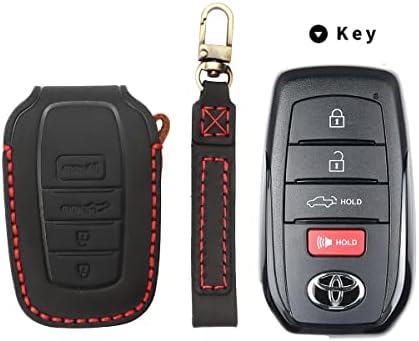 Intget за 2022 2023 година Toyota Tundra Key FOB Cover Cover Key FOB Case Key FOB Protector за 2023 година додатоци на Toyota