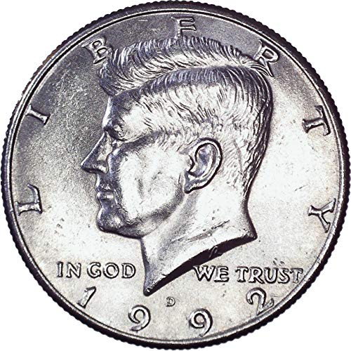 1992 г Кенеди половина долар 50ц брилијантно нециркулирано
