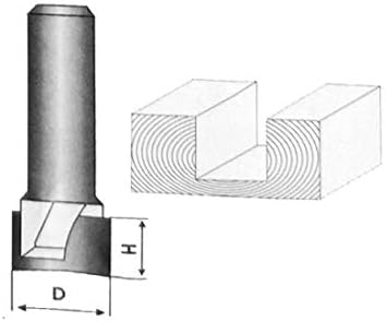 Нов LON0167 1/4 X е прикажан 3/8 столарија за дрво, доверлива ефикасност, двојно чистење на флејта за чистење на дното на рутерот,