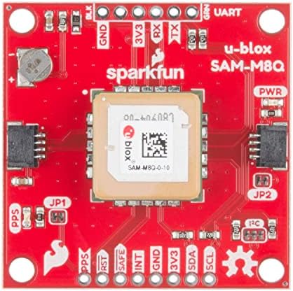 Збег на GPS Sparkfun - чип антена, SAM -M8Q 72 -канален GNSS приемник од GPS, Glonass и Galileo Constellations - Hot Lock во секунди