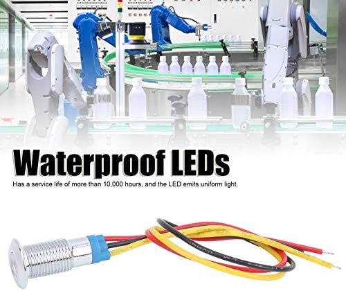 Walfront 2Color Prewied Round LED диоди со обична анода за проекти за осветлување на DIY, делови за минијатурна замена, копчиња и индикатори