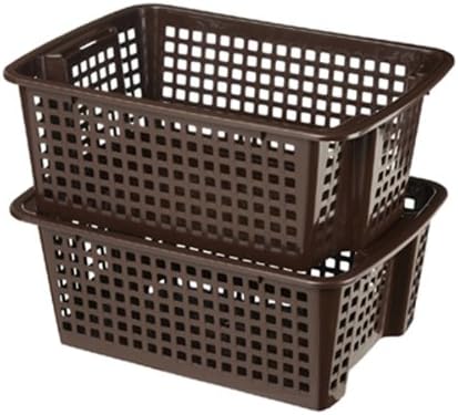 Хималајска хемиска индустрија 1556 Hop-Up Basket, M, Brown, Made во Јапонија, 20,5 x 15,0 x 7,9 инчи