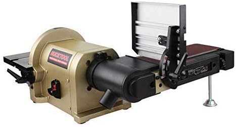 Bucktool BD4801 Bench Belt Sander и Disc Sander & ниска брзина против вибрација клупа мелница TDS-200HL